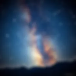 A serene night sky filled with stars symbolizing restful sleep