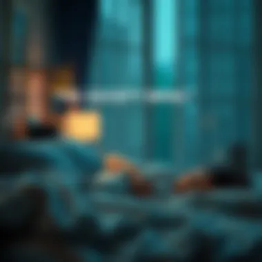 The Societal Impact of Poor Sleep A conceptual image representing the societal effects of sleep deprivation