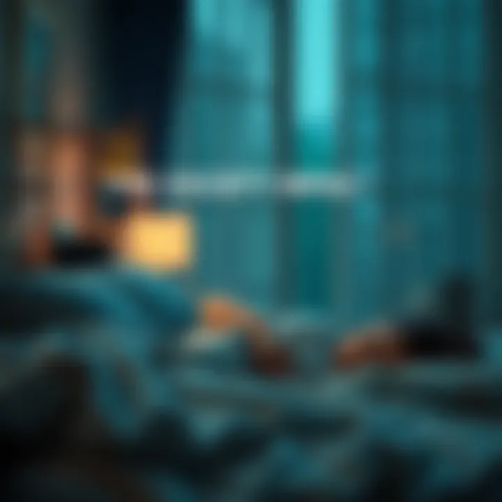 The Societal Impact of Poor Sleep A conceptual image representing the societal effects of sleep deprivation