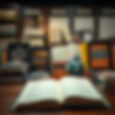 Exploring Self-Help Themes A diverse collection of self-help books showcasing various themes