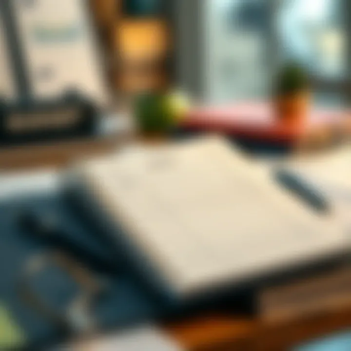 A well-organized budget planner