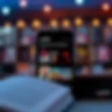 Audible app interface showcasing various audiobooks