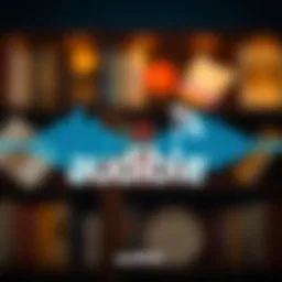 Audible logo with sound waves