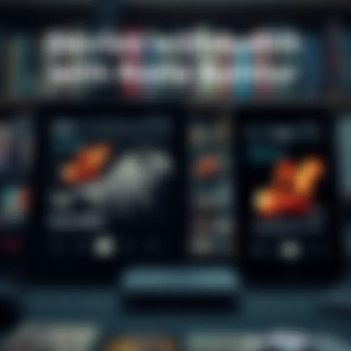 Compatibility of Audible with Various Devices Devices compatible with the Audible app displayed side by side