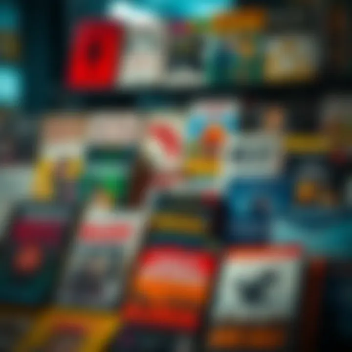 Diverse Audiobook Selection for Free A selection of popular audiobook covers