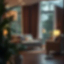 A serene environment for listening to audiobooks