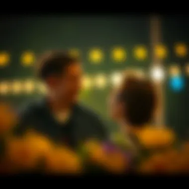 Connection Through Joy An intimate moment of connection between friends