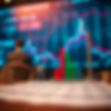 Graph depicting financial metrics