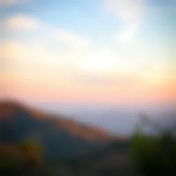 A serene landscape reflecting tranquility and contemplation