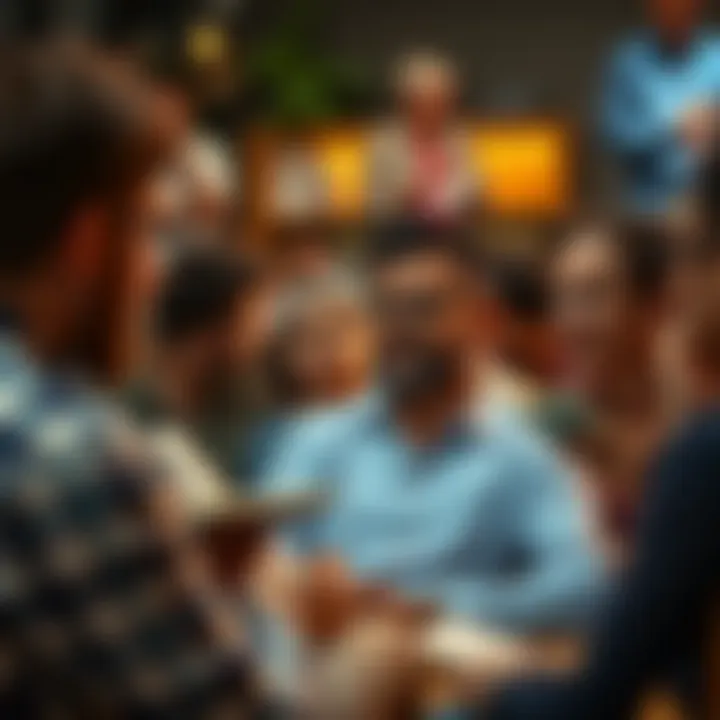 Community Listener Discussions Engaging community of listeners participating in discussions