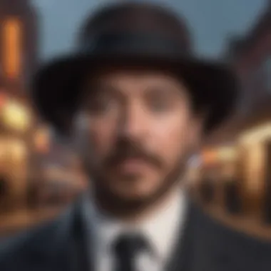 A vintage portrait of H.H. Holmes, highlighting his enigmatic and sinister allure.