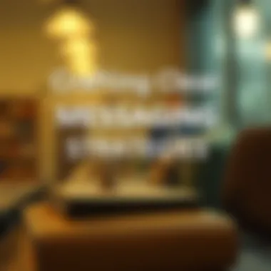 Graphic showcasing clear messaging strategies