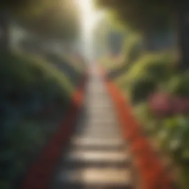 Pathway to Personal Aspirations A symbolic representation of goals and aspirations through a pathway