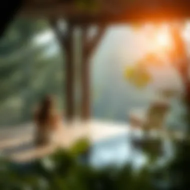 A tranquil setting for personal reflection