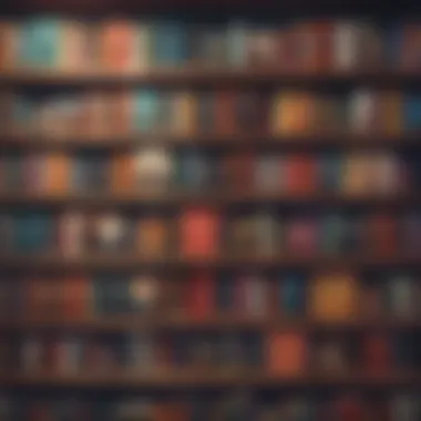 Exploring Various Genres of Motivation Literature A diverse collection of motivational titles on a shelf