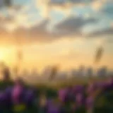 A serene landscape representing inner peace