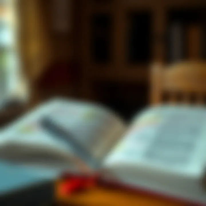 Learning Sales Strategies An open book with highlighted passages and a pen, symbolizing learning