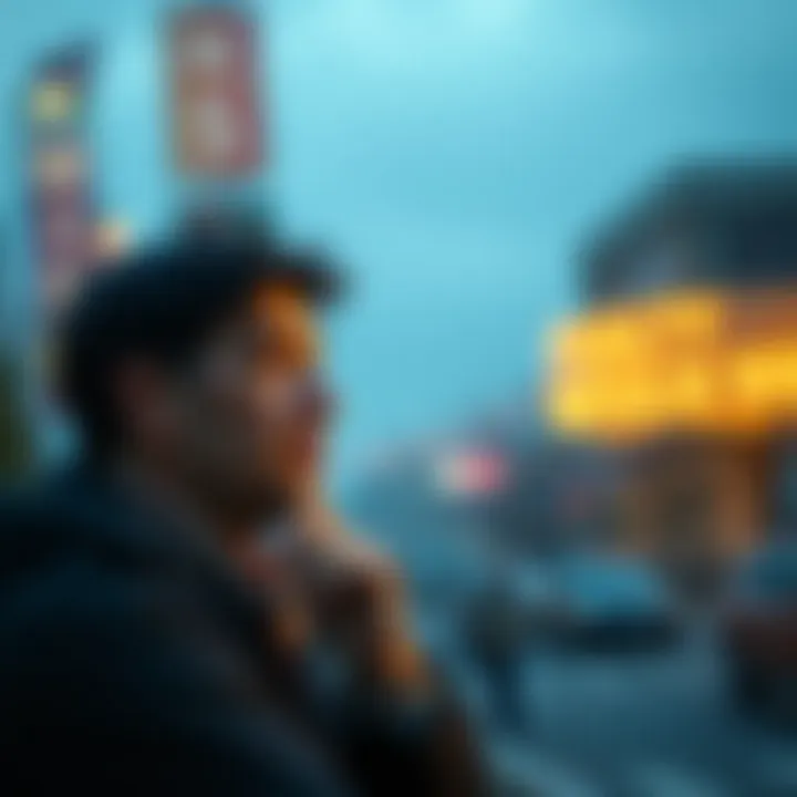 Contemplating Wealth Accumulation Strategies A thoughtful person contemplating wealth accumulation strategies