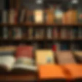 A diverse collection of easy reading history books on display