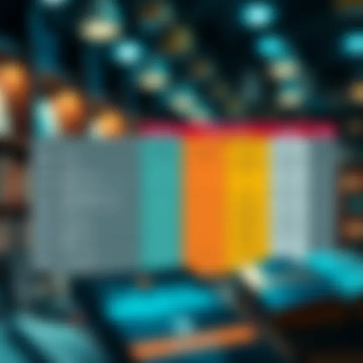 Comparison chart of audiobook applications