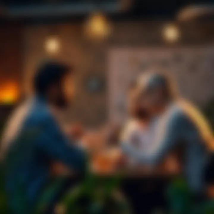 Cultivating Innovative Ideas A brainstorming session illustrating innovative ideas