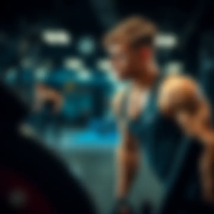 Where Genetics Meet Determination Athlete training in a gym