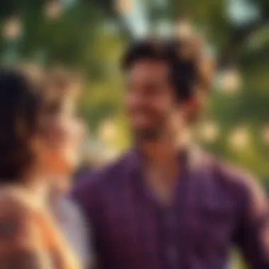 The Role of Relationships in Attaining Happiness Symbolic depiction of interpersonal relationships