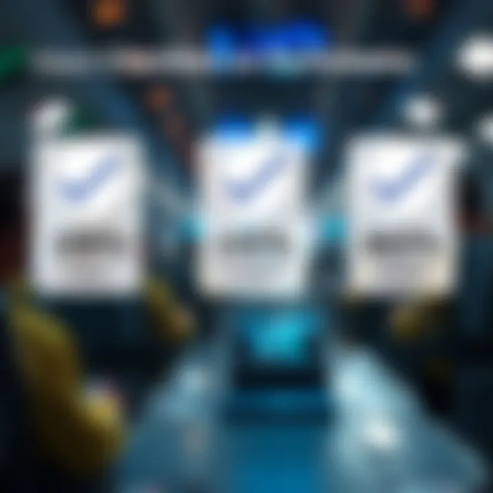 Impact of Checklists on Performance A visual representation of statistics showing the effectiveness of checklists