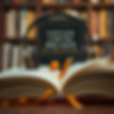 Unlocking Knowledge: The Power of Audiobooks Visual representation of personal growth through literature