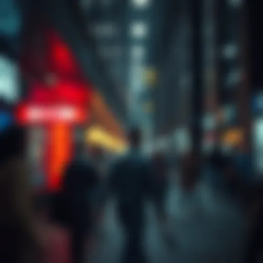 Symbolic representation of disconnection in modern society