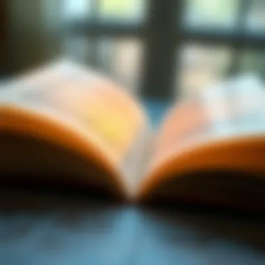 Power of Words An open book with glowing pages signifying the power of words