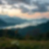 Inner Peace and Resilience A serene landscape symbolizing inner peace