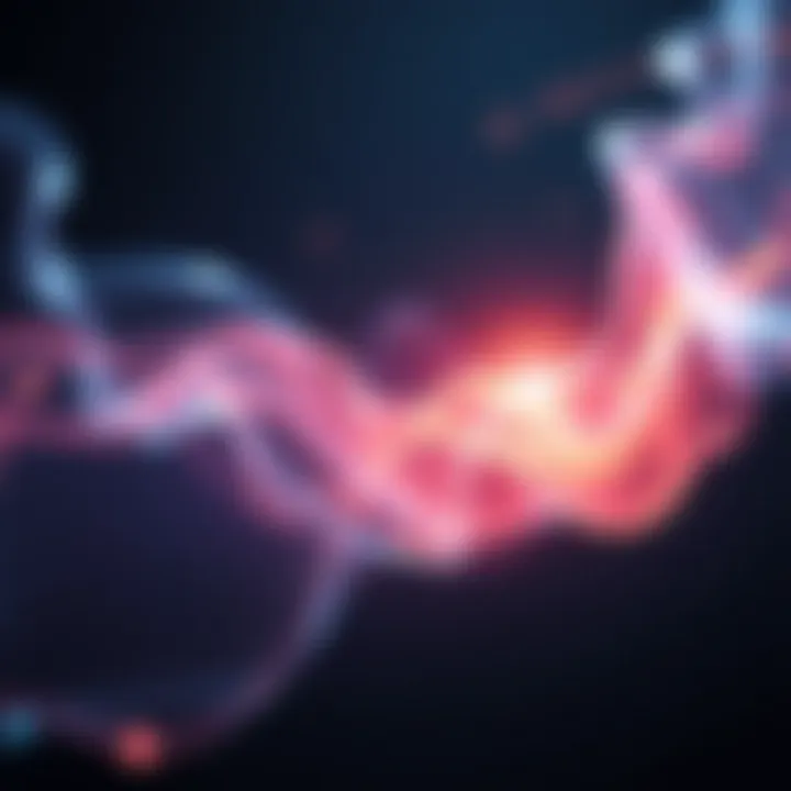 Breath as Energy An abstract representation of breath as energy flow