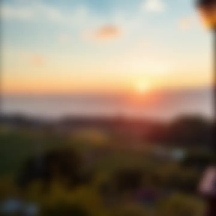 Tranquility and Breath A serene landscape symbolizing tranquility through breath