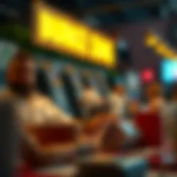 Illustration of marketing strategies visualization