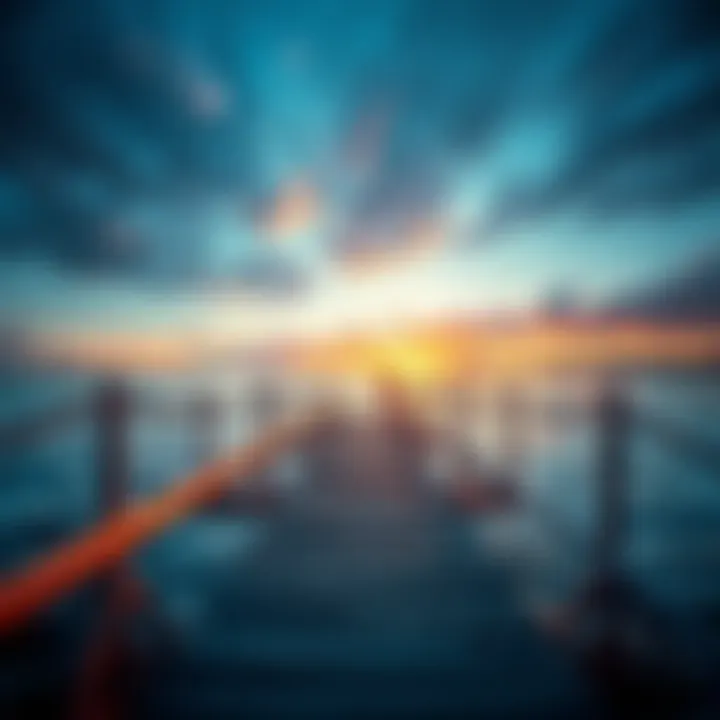 Crossing to Self-Discovery A bridge connecting two shores, illustrating the journey of self-discovery