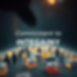 An abstract representation of commitment and integrity