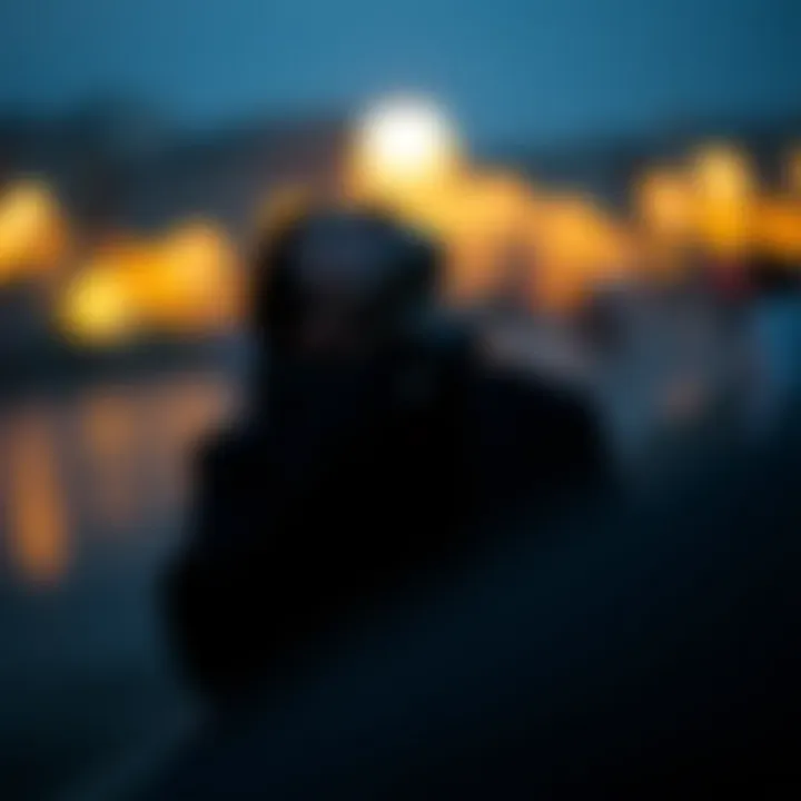 A meditative figure reflecting emotional depth