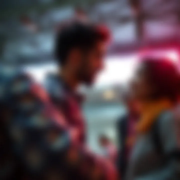 Visual depiction of interpersonal connections and dynamics