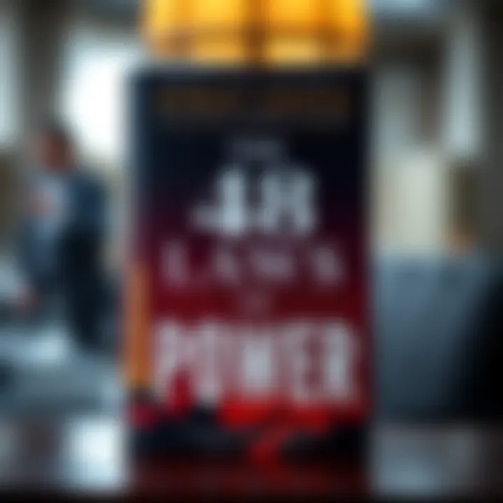 The 48 Laws of Power: A Visual Insight Cover of 'The 48 Laws of Power' with symbolic imagery