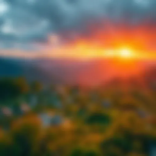 Resilience in Nature Inspiring landscape representing resilience