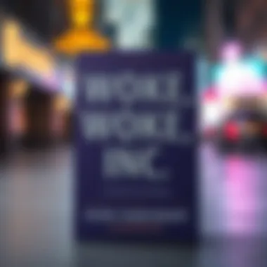 Cover of 'Woke, Inc.' depicting its key themes