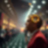 Illustration of thought processes leading to wealth creation