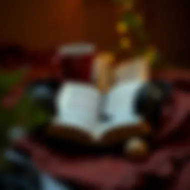 Cozy Audiobook Experience A cozy reading nook with headphones and a smartphone playing an audiobook