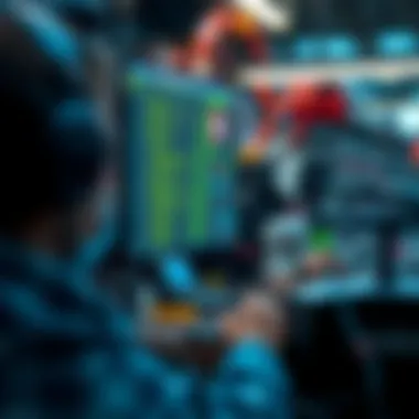 Automation in Daily Tasks Illustration of automation in daily tasks