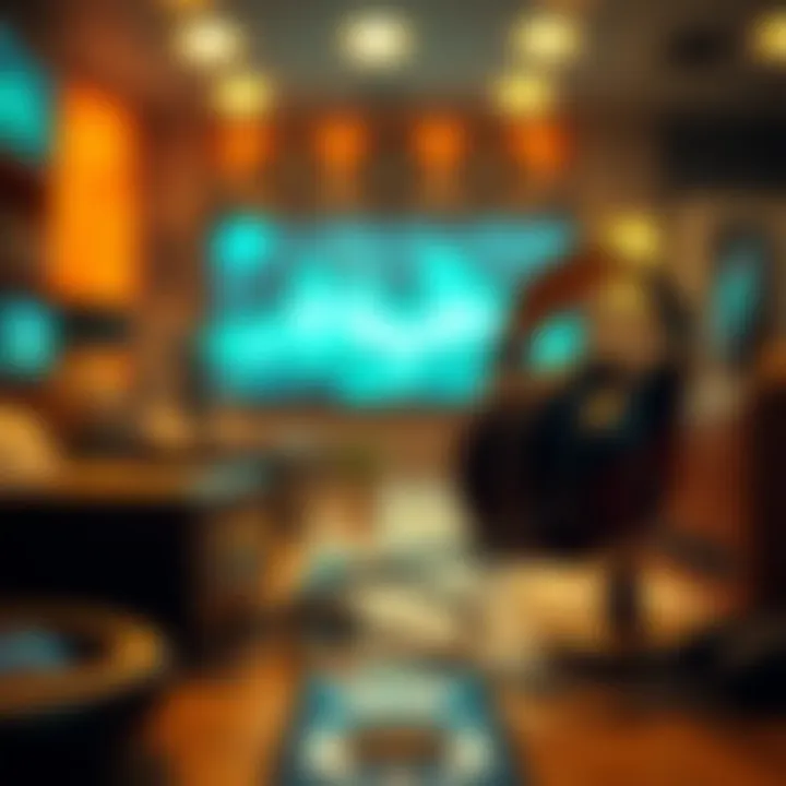 Innovative Trends in Audio Consumption Illustration of future audio technology trends