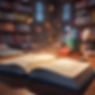 Engaging with Key Concepts for Effective Learning An open book with highlighted passages and notes