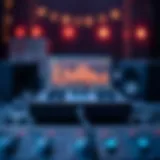 Conceptual Illustration of the Audio Platform Conceptual illustration of an audio platform