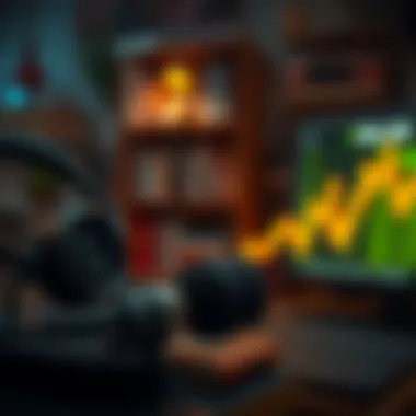 Visual Representation of Market Analysis Visual representation of market analysis for audio services