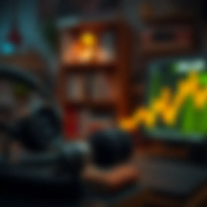 Visual Representation of Market Analysis Visual representation of market analysis for audio services